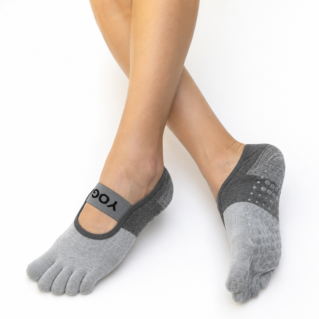 CoPure Non-Slip Yoga Socks Pack